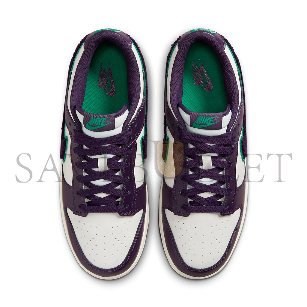 NIKE DUNK LOW CHENILLE SWOOSH DQ7683-100